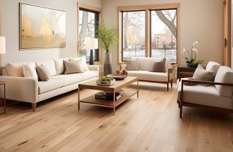 Ahorn-Massivholzdielen: Helle Schönheit und zeitloses Design