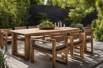 Akazienholz als Material für Gartenmöbel