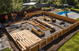 Aufbau von Holzpools: Installation und Vorbereitung