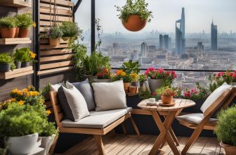 Balkonmöbel aus Holz gestalten