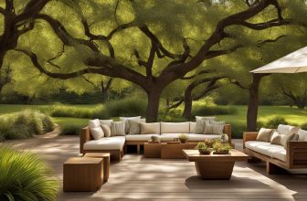 Bequeme Holzmöbel für den Outdoor-Bereich