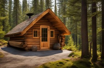 Blockbohlensaunen: Rustikales Design aus Rundstämmen