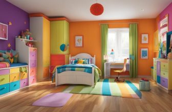 Dekor-Sockelleisten in Kinderzimmern: Spielen mit Farben und Formen