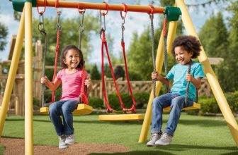 Doppelschaukeln für Drinnen und Draußen: Flexibler Spielspaß