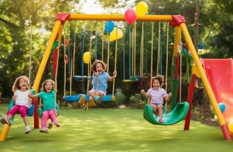 Doppelschaukeln für Kinderpartys: Unterhaltung für Gruppen