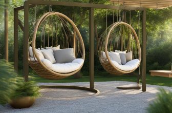 Doppelschaukeln mit Nestsitzen: Komfortables Schaukeln