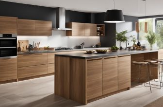 Echtholzoptik-Sockelleisten in Küchen: Langlebigkeit und Stil