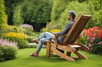 Ergonomische Gestaltung von Holzgartenmöbeln