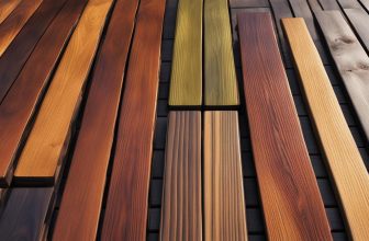 Farboptionen für Holz-Terrassendielen: Natürliche oder gebeizte Oberflächen