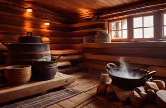 Finnische Innensaunen: Traditionelle Trockensaunen