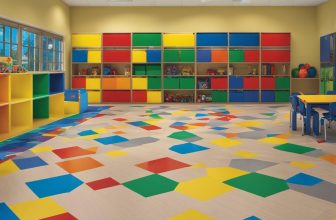 Fliesenlaminat in Kindergärten und Schulen