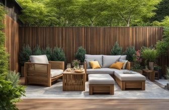 Funktionale Gestaltung von Holzmöbeln für kleine Gärten