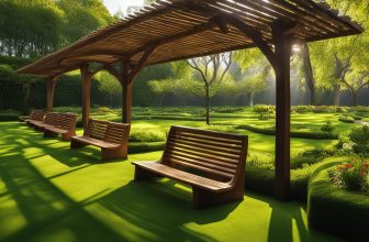 Gartenbänke aus Holz: Sitzgelegenheiten für den Garten