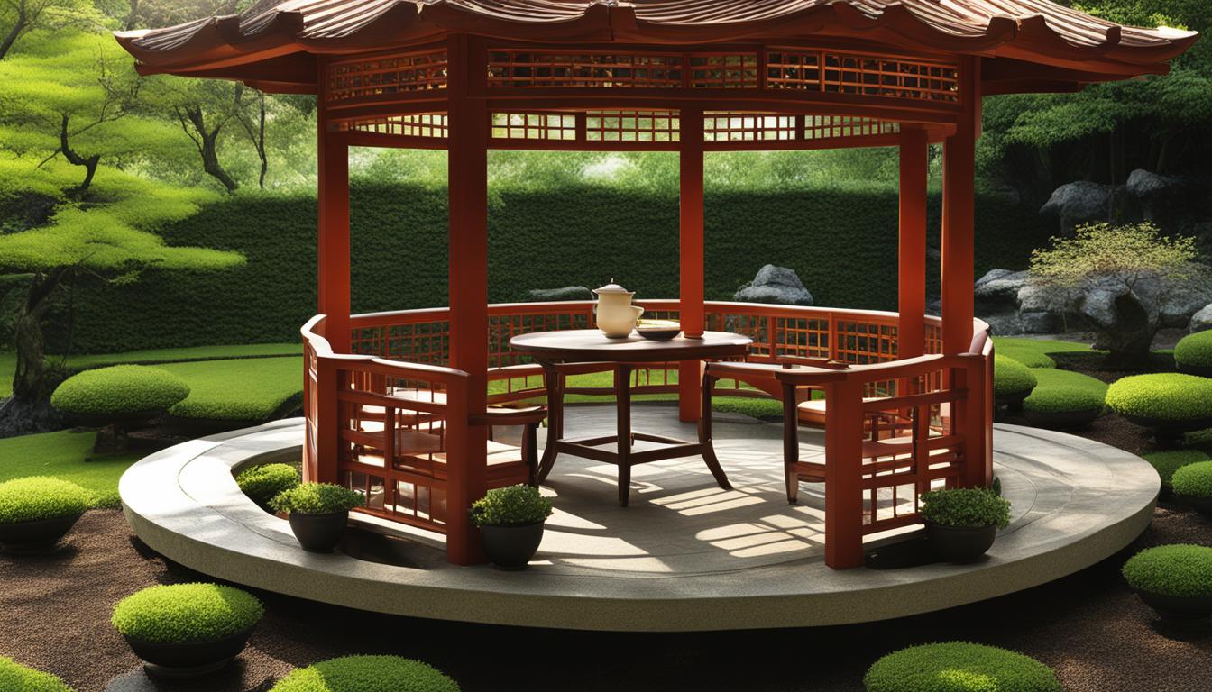 Gartenhäuser als Teepavillons: Tradition und Eleganz vereint