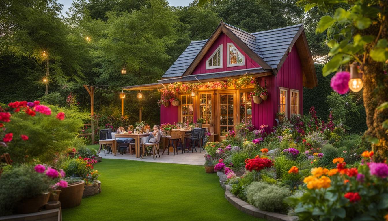 Gartenhäuser für Gartenpartys: Feiern im Freien mit Stil