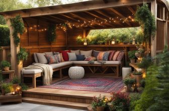 Gartenhausausstattung: Möbel, Beleuchtung und Dekor