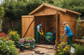 Gartenhauspflege: Reinigung und Instandhaltung