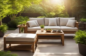 Gartenmöbel-Sets aus Holz: Komplette Einrichtungslösungen