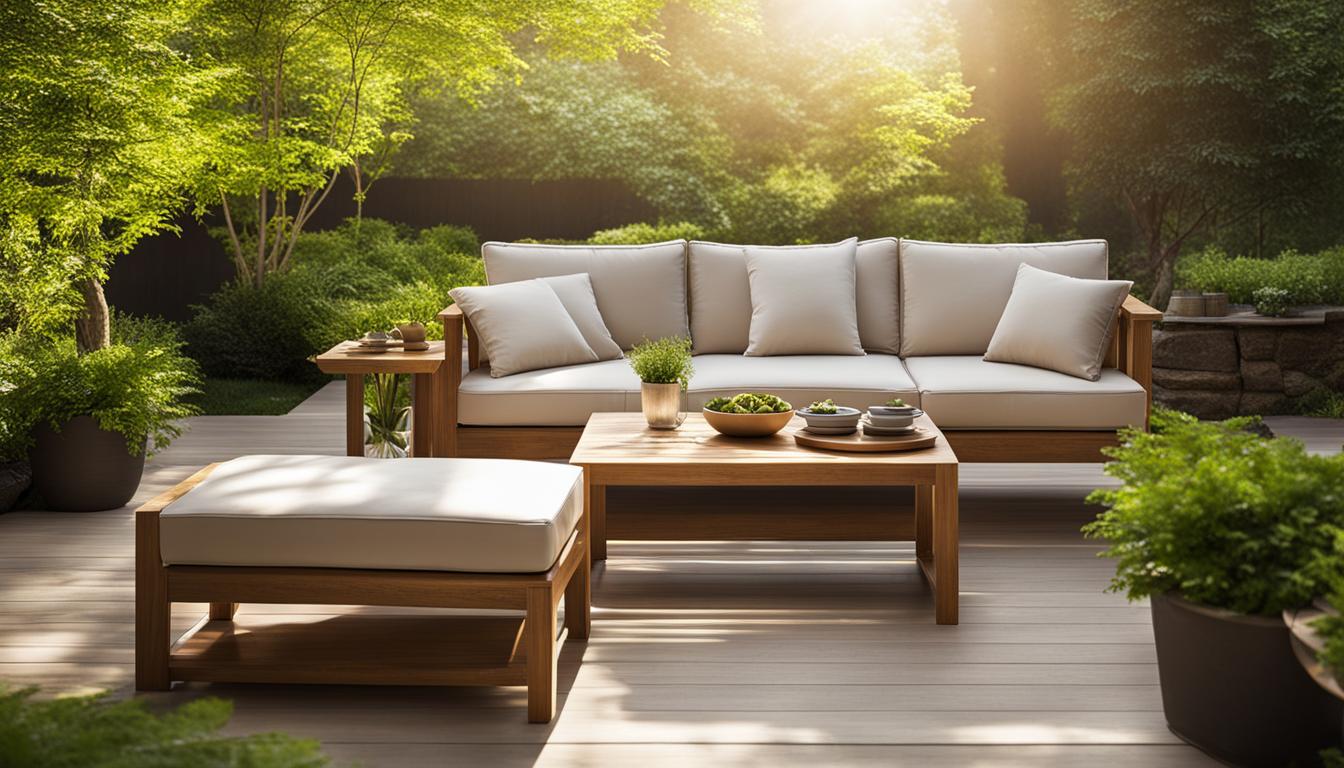 Gartenmöbel-Sets aus Holz: Komplette Einrichtungslösungen