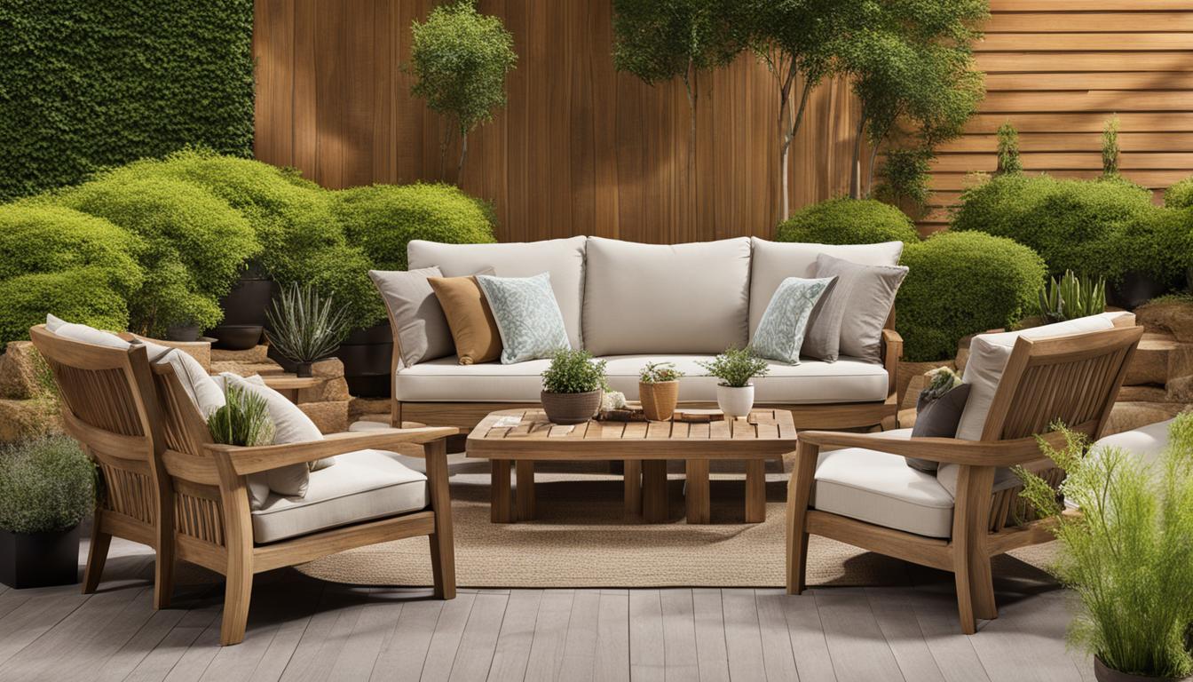 Gartenmöbel aus Holz: Natürliche Schönheit im Freien