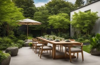 Gartenmöbel aus recyceltem Holz