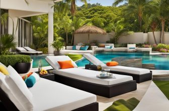 Gartenmöbel für den Poolbereich