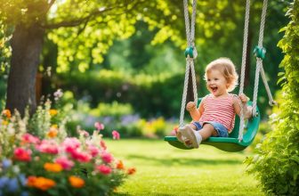 Gartenschaukeln für Kleinkinder: Sanfter Schaukelspaß