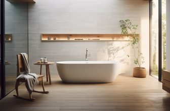 Geölte Massivholzdielen in Badezimmern: Natürliche Schönheit