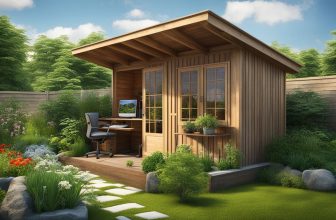 Gerätehaus als Gartenbüro: Arbeiten in natürlicher Umgebung