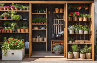 Gerätehaus als Gartenschuppen: Werkzeuge und Ausrüstung aufbewahren