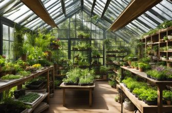 Gerätehaus als Gewächshaus: Pflanzenzucht und Aufbewahrung