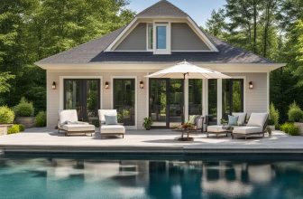 Gerätehaus als Poolhaus: Komfort und Lagerung am Pool