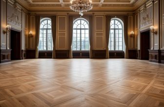 Historische Gebäude mit naturbelassenen Massivholzdielen: Erhaltung des Erbes