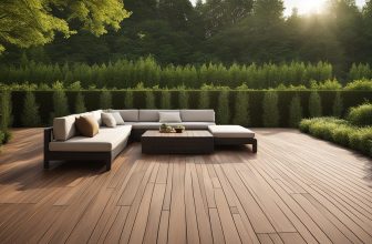 Hitzebeständige Holz Terrassenfliesen: Sommerkomfort