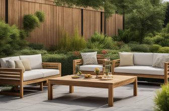 Holz-Gartenmöbel-Designs: Ästhetische Aspekte