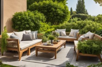 Holz-Gartenmöbel-Kissen: Bequeme Sitzauflagen