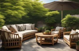 Holz-Gartensofas: Gemütliche Sitzgelegenheiten im Grünen