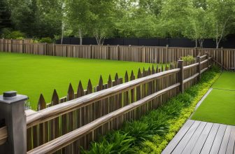 Holz-Gartenzaun: Abgrenzung und Privatsphäre