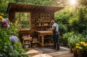 Holz Gerätehäuser als Gartenwerkstatt: Heimwerken und Reparaturen im Grünen