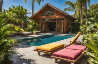 Holz Gerätehäuser als Poolhaus: Komfort und Lagerung am Pool