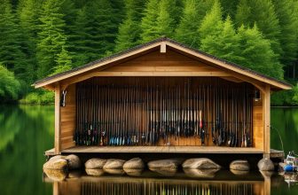 Holz Gerätehäuser für Angelzubehör: Ausrüstung für Angler aufbewahren