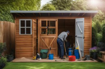 Holz Gerätehauspflege: Imprägnierung, Lackierung und Wartung
