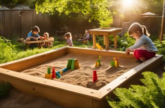 Holz-Sandkästen: Natürlicher Charme im Garten