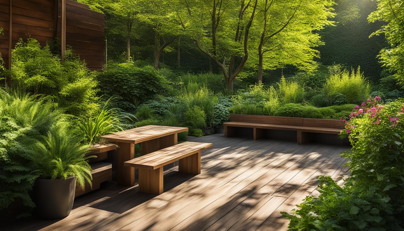 Holz-Terrassendielen: Natürliche Schönheit im Garten