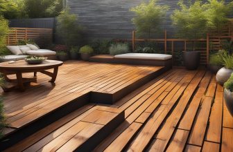 Holz-Terrassendielen und Entwässerung: Schutz vor Staunässe