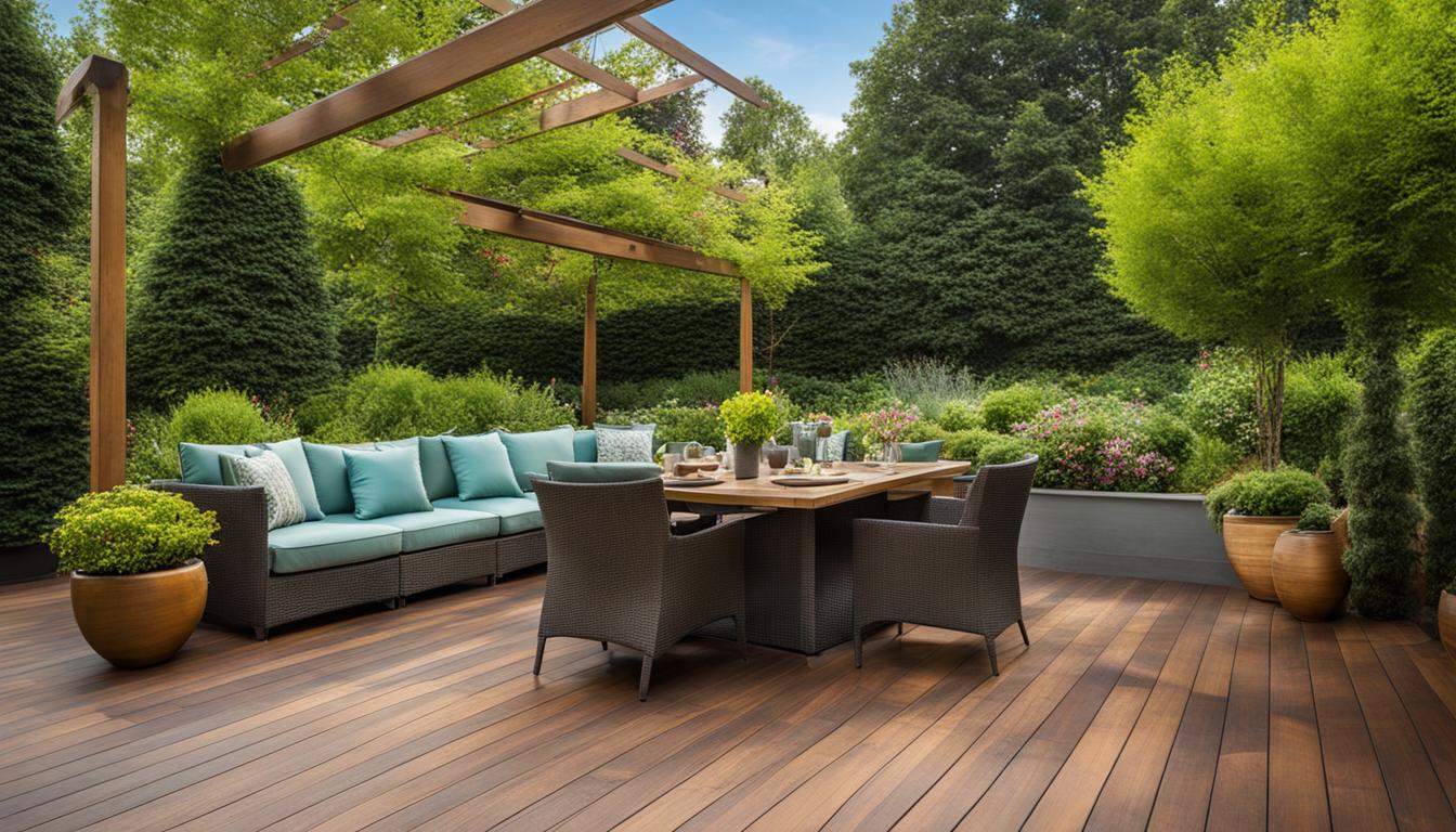 Holz-Terrassendielen und Gartenmöbel: Stilvolles Outdoor-Living