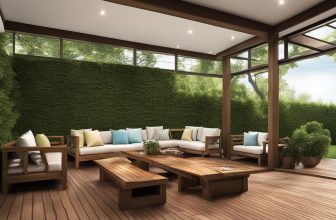 Holz-Terrassendielen und Sichtschutzelemente: Privatsphäre schaffen