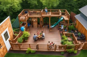 Holz-Terrassendielen und Spielgeräte: Spaß für die ganze Familie