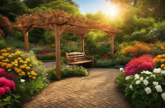 Holz und Farben in der Gartengestaltung