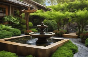 Holzbrunnen: Dekorative Wasserquellen im Garten